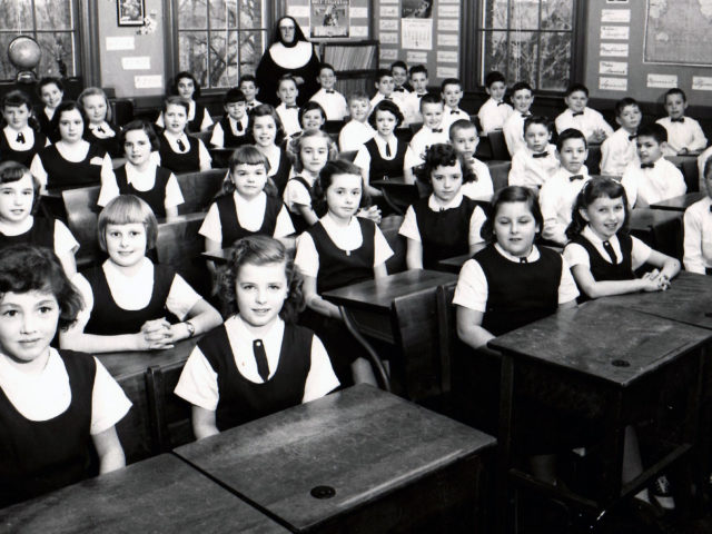 St. Joseph's Grammar School Waltham - Grade 5G, 1957-58.