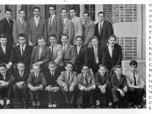 St. Mary's HS Waltham - Freshman Boys, 1962 (1).