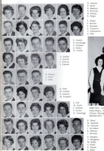 St. Mary’s HS Waltham – Sophomores, 1963 (1).