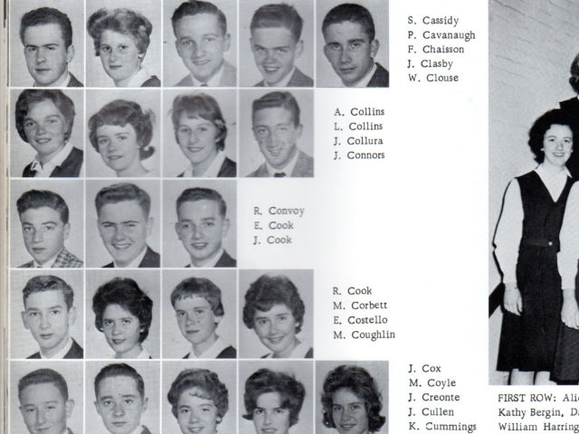 St. Mary's HS Waltham - Sophomores, 1963 (1).