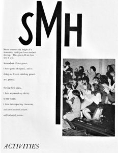 SMHS Walth 1967 Yrbk Pg 47