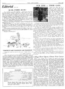 SMHS 1963 Apr Crusader News Pg 2