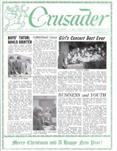 SMHS 1964 Dec Crusader News Pg 1