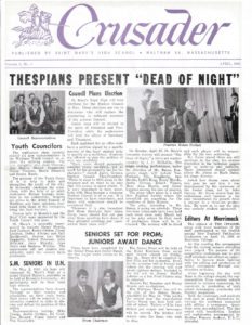 SMHS 1965 Apr Crusader News Pg 1