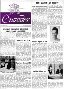SMHS 1965 Dec Crusader News Pg 1