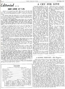 SMHS 1965 Dec Crusader News Pg 2