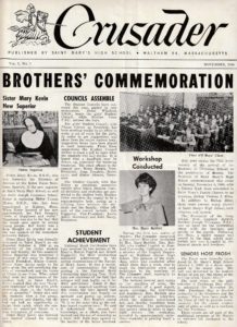 SMHS 1966 Nov Crusader News Pg 1