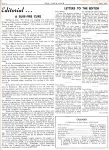 SMHS 1967 Apr Crusader News Pg 2