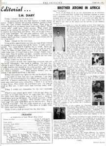 SMHS 1967 Feb Crusader News Pg 2