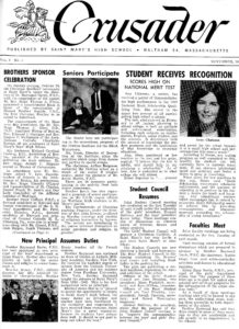 SMHS 1967 Nov Crusader News Pg 1