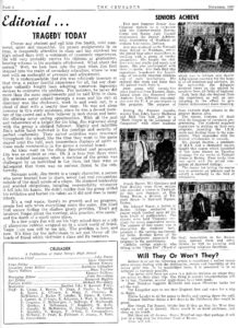 SMHS 1967 Nov Crusader News Pg 2