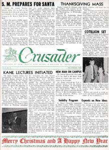 SMHS 1968 Dec Crusader News Pg 1