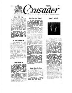 SMHS 1968 Mar Crusader News Pg 1