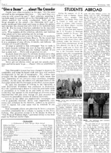 SMHS 1968 Nov Crusader News Pg 2