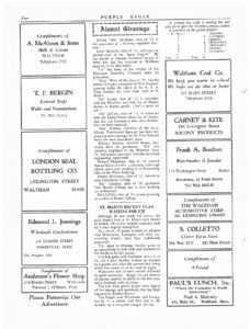 SMHS Waltham 1934 01 Jan Newspaper Pg 4