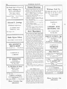 SMHS Waltham 1935 05 May Newspaper Pg 4