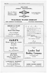 SMHS Waltham 1937 06 Jun Newspaper Pg 12