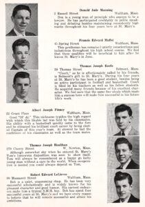 SMHS Walth 1947 Yrbk Pg 45