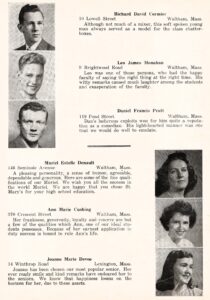 SMHS Walth 1947 Yrbk Pg 52