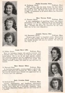 SMHS Walth 1947 Yrbk Pg 56