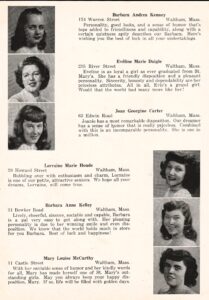 SMHS Walth 1947 Yrbk Pg 57