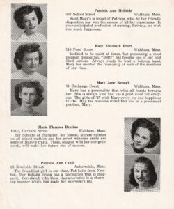 SMHS Walth 1947 Yrbk Pg 59