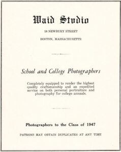 SMHS Walth 1947 Yrbk Pg 72